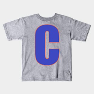 Brave in Blue: C's Defining edge Kids T-Shirt